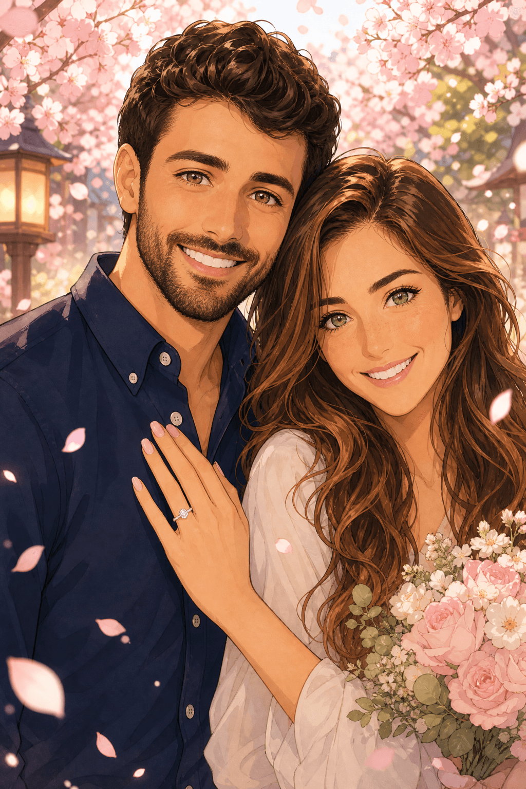 Anime & Manga Wedding Portrait Generator